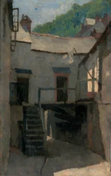 Straßenszene, Cornwall